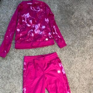 Avia Girls Matching Set - Pink Floral